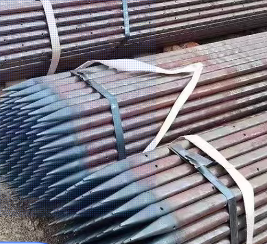 黄山超前小导管预埋钢管出尖打孔焊倒刺无缝焊管厂